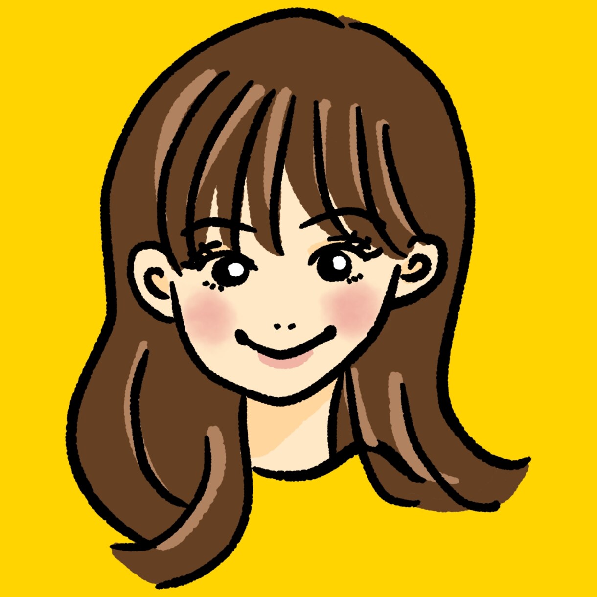 アイコンやプチギフトに！顔アップ似顔絵描きます リアルとミニキャラの間な、ポップな似顔絵描きます！ イメージ2