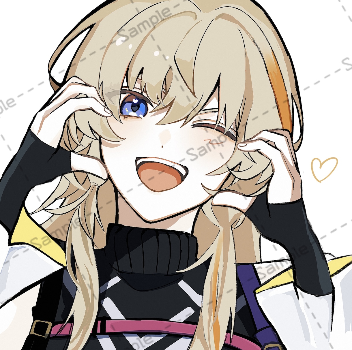 SNSなどで使えるイラストを描きます アイコンやサムネ、1枚絵に使えるイラストを描きます！ イメージ4