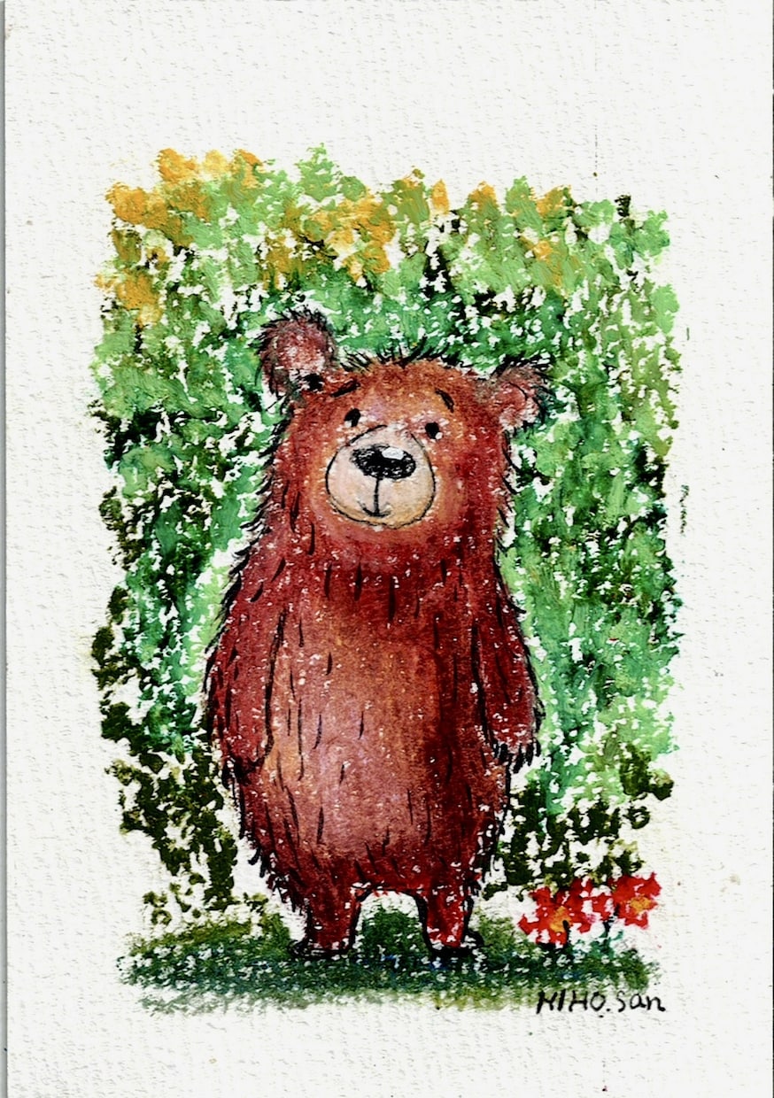 心に寄り添う「癒やしのアート壁紙」を提供ます 個展完売作家が描く、自然と動物の鮮やかな抽象アート イメージ3