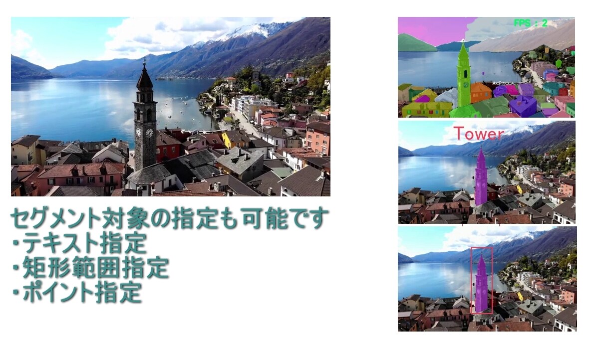 高速にセグメンテーションを行うソフトを開発します 1枚の画像を25msec～60msecでセグメンテーション イメージ3