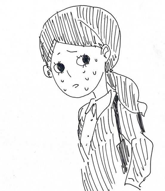 味のあるイラスト描きます 社会に苦しむ人の顔を味つけて描きます イメージ1