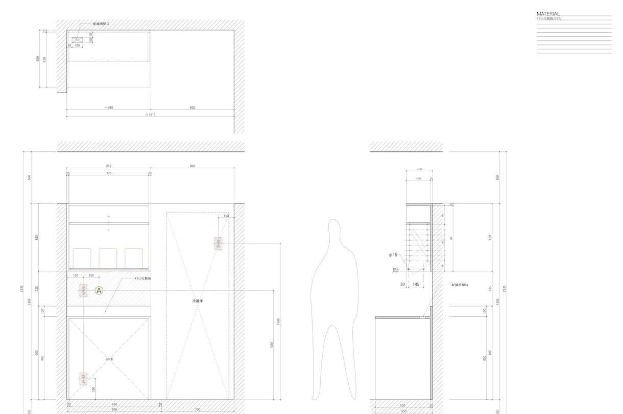 家具図描きます 一級建築士があなたのお悩みに寄り添ってご提案します！ イメージ2