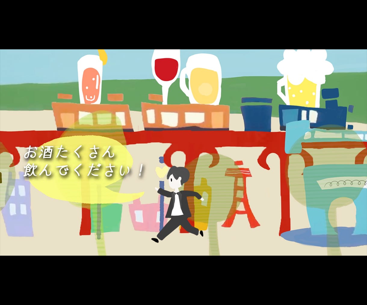 スパイファミリー風★オープニングムービー作ります 可愛いイラストで会場を一気に盛り上げましょう! イメージ3