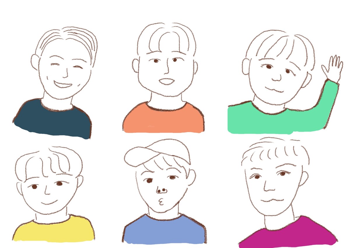SNS等で使えるイラストアイコン描きます 〜愛されシンプルかわいいイラスト〜 イメージ8