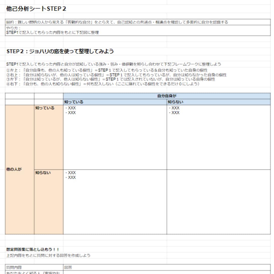 やりたいことがない就活生向け自己分析シート作ります 一人ひとりにカスタマイズした独自フレームワークで徹底分析！ イメージ6