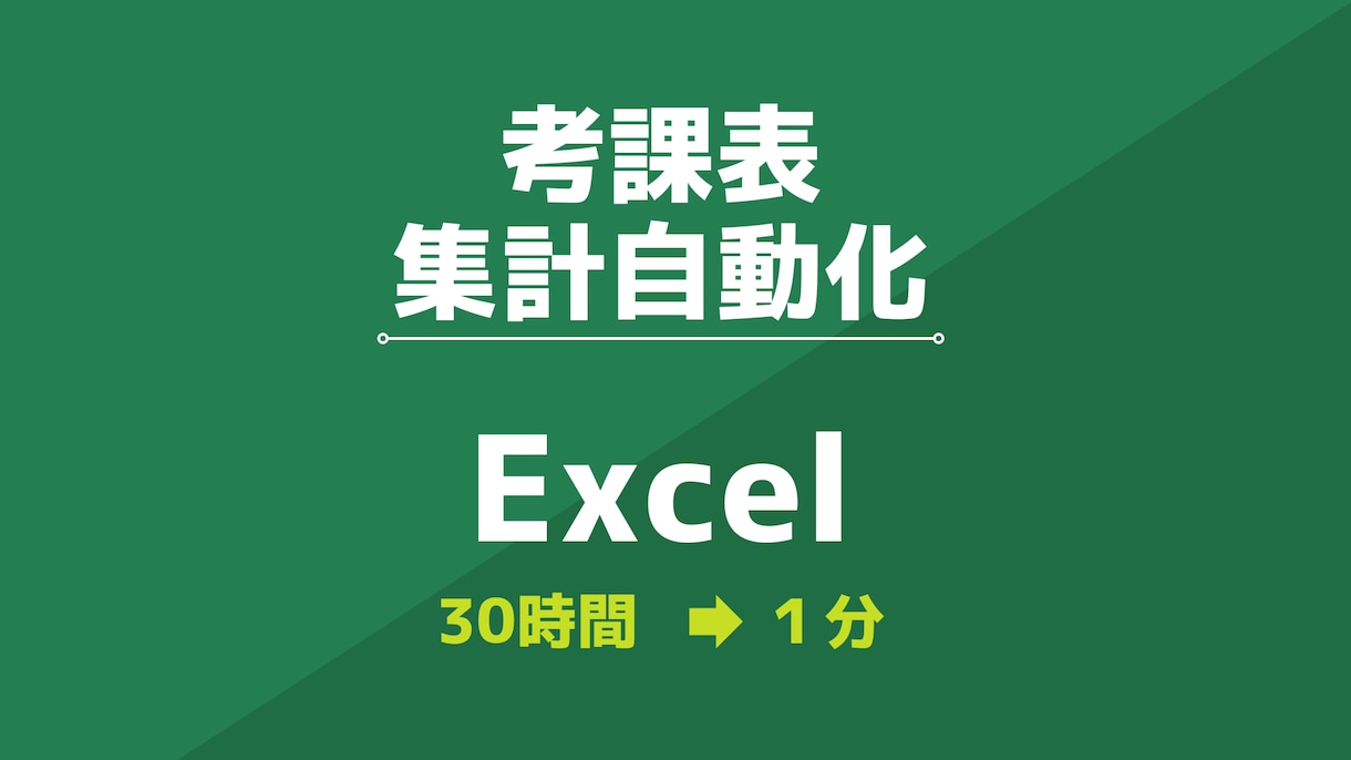 人事考課表の集計を自動化します 「手間がかかる人事考課表の転記・集計作業からの解放」 イメージ1