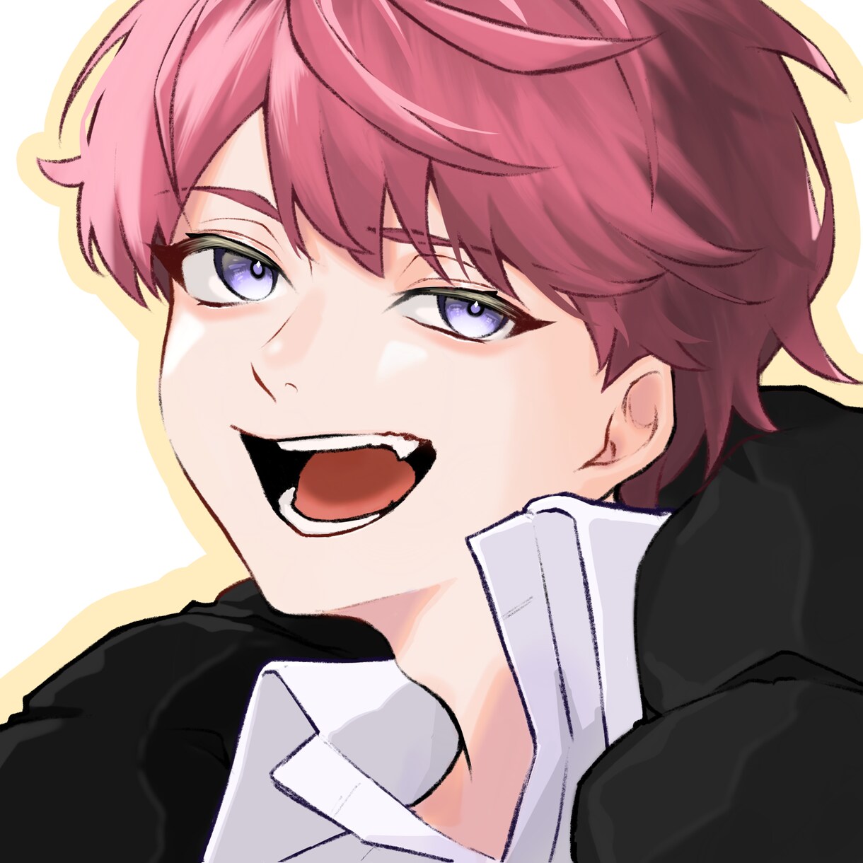 かっこよく目を惹くイラストを制作します サムネイル、アイコン等にご利用頂けます！！ イメージ1