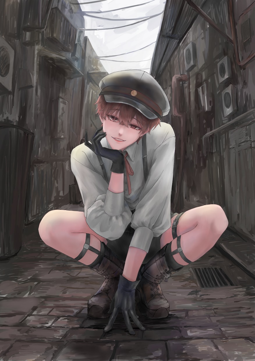 小説表紙・挿絵・一枚絵を制作します 一枚で物語を伝える世界観重視のイラスト イメージ4