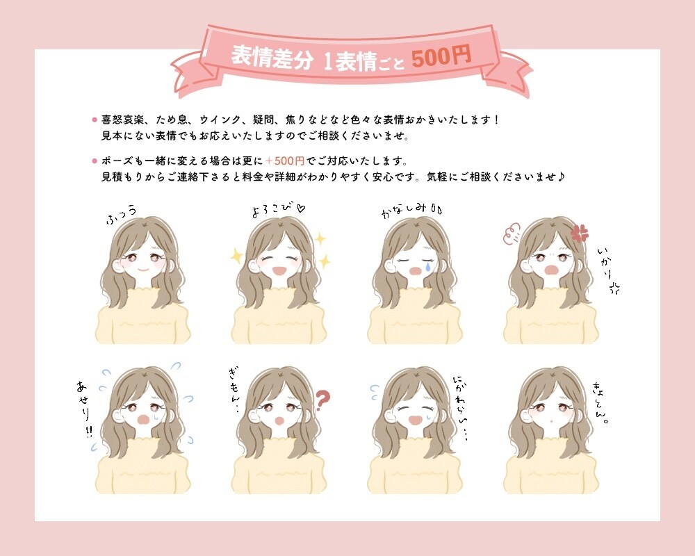 ゆる可愛いアイコンイラストお描きします まわりとちょっと違う雰囲気のかわいいアイコンはいかがですか？ イメージ5