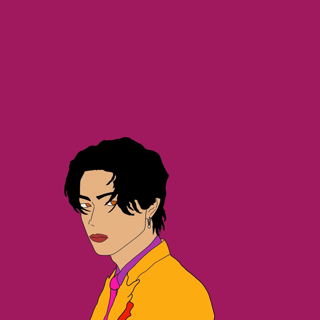 お写真を元に個性的に描かせていただきます アイコンやプレゼントなどに！色彩鮮やかに描かせて頂きますれ イメージ4
