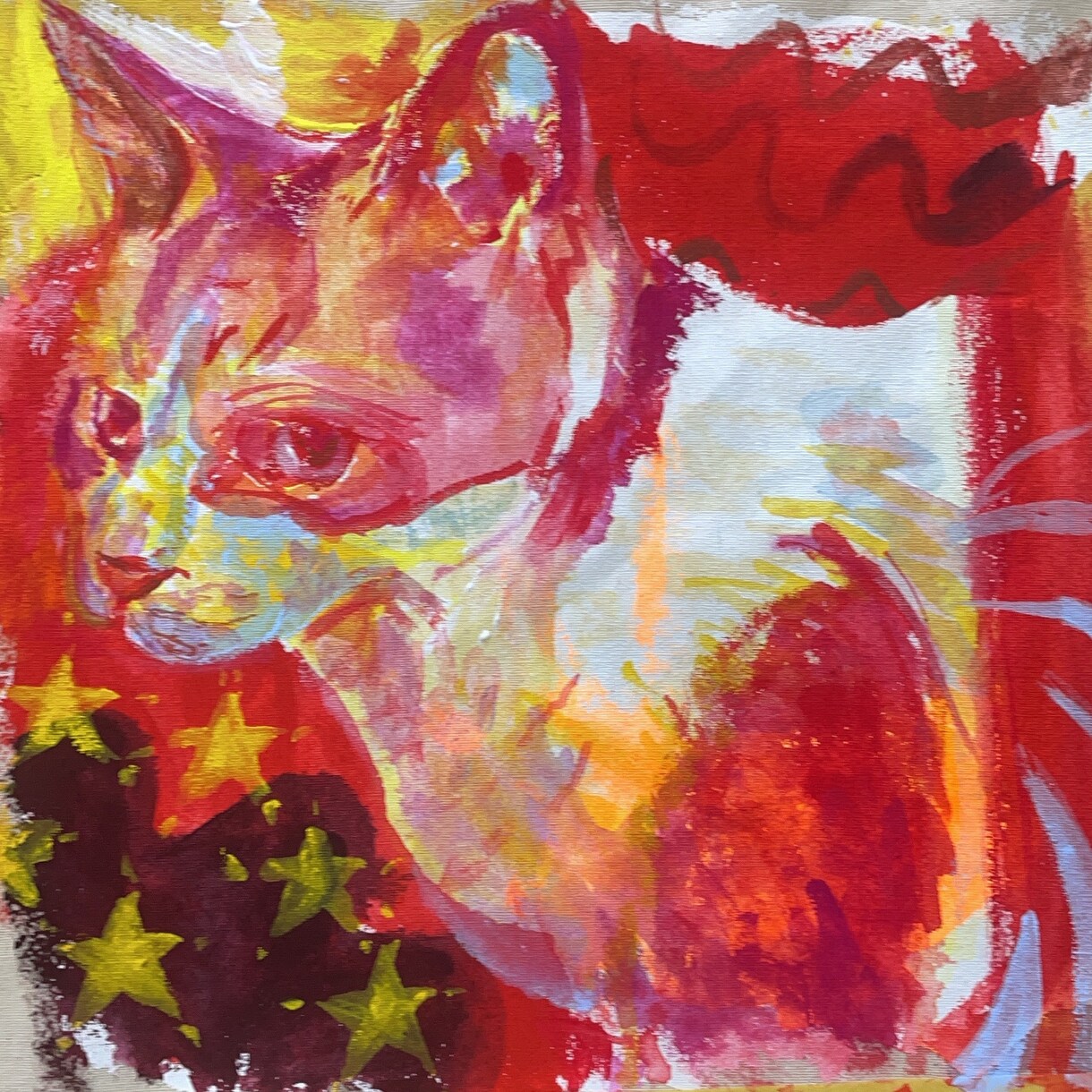 ペット・ご家族の似顔絵を色鮮やかに描きます 自由な色彩で、愛するペットやご家族を鮮やかに表現します！ イメージ1