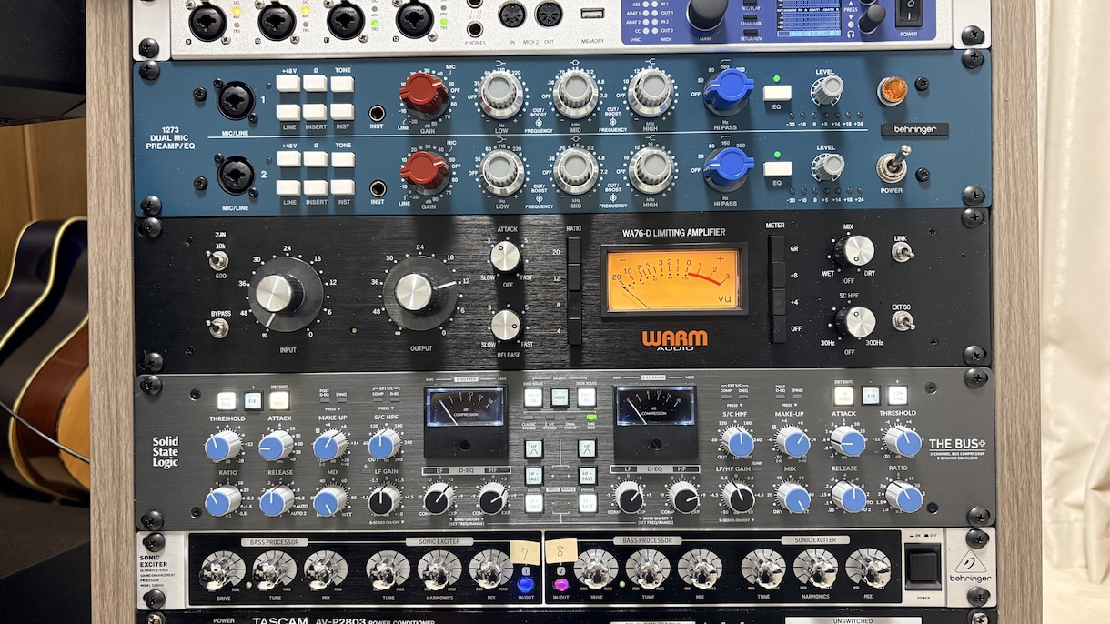 アナログ機材を使用した高品質なMIXを行います ProTools使用◆歌ってみたMIXを最高音質で仕上げます イメージ1
