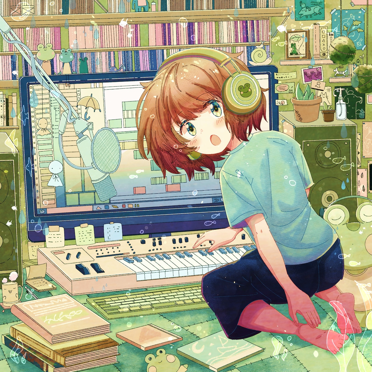 商業利用可　背景のイラストを描きます 温かいタッチで背景のイラストを描きます イメージ4