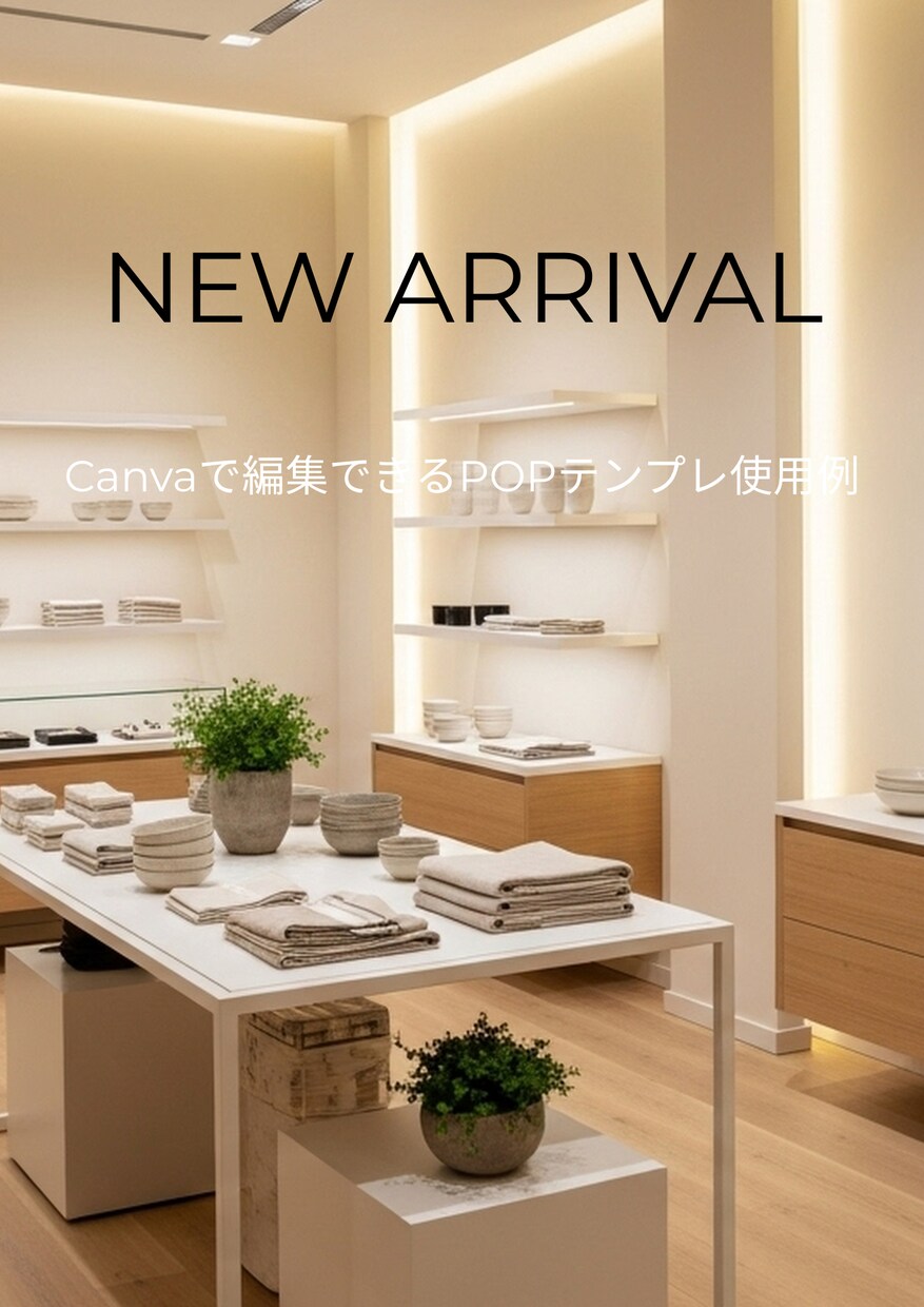 店舗で使えるPOPテンプレート15種を提供します 売り場で「今すぐ使える」定番POPだけを厳選しました。 イメージ1