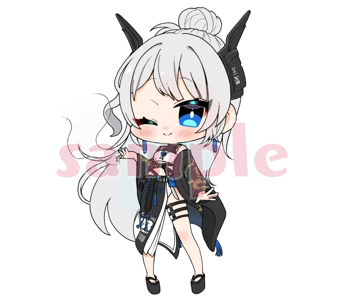 ほっぺが魅力的なかわいいイラスト描きます デフォルメも等身もお任せください！かわいく描きます！ イメージ6