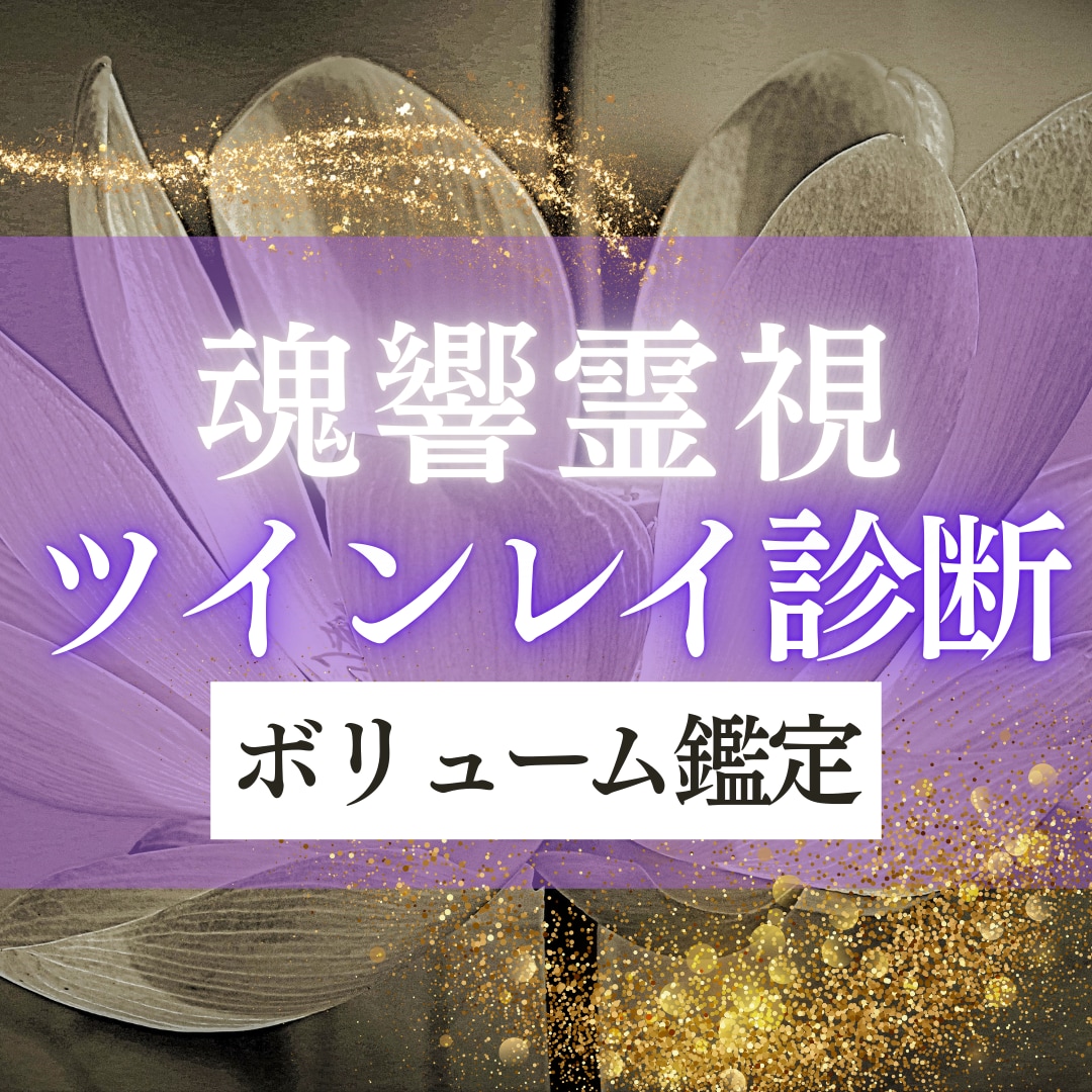 運命か本物か【ツインレイ】魂の繋がりを視ます 魂の片割れ/彼と出会った意味を霊視鑑定します イメージ1