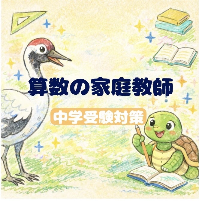 中学受験に向けた算数のオンライン家庭教師を行います 分からないを1つずつ紐解いて行きましょう イメージ1