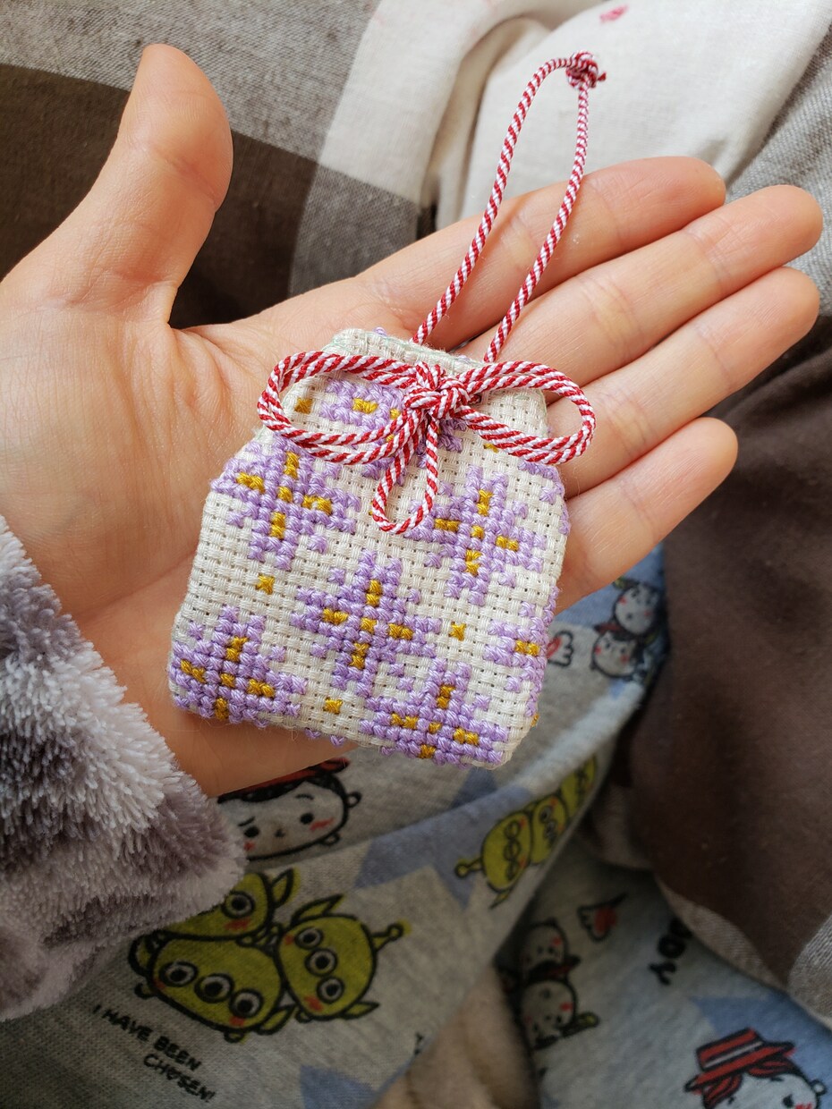 お好きなキャラクターをクロスステッチで刺繍します 世界に一つだけの作品をお作りします！ イメージ1
