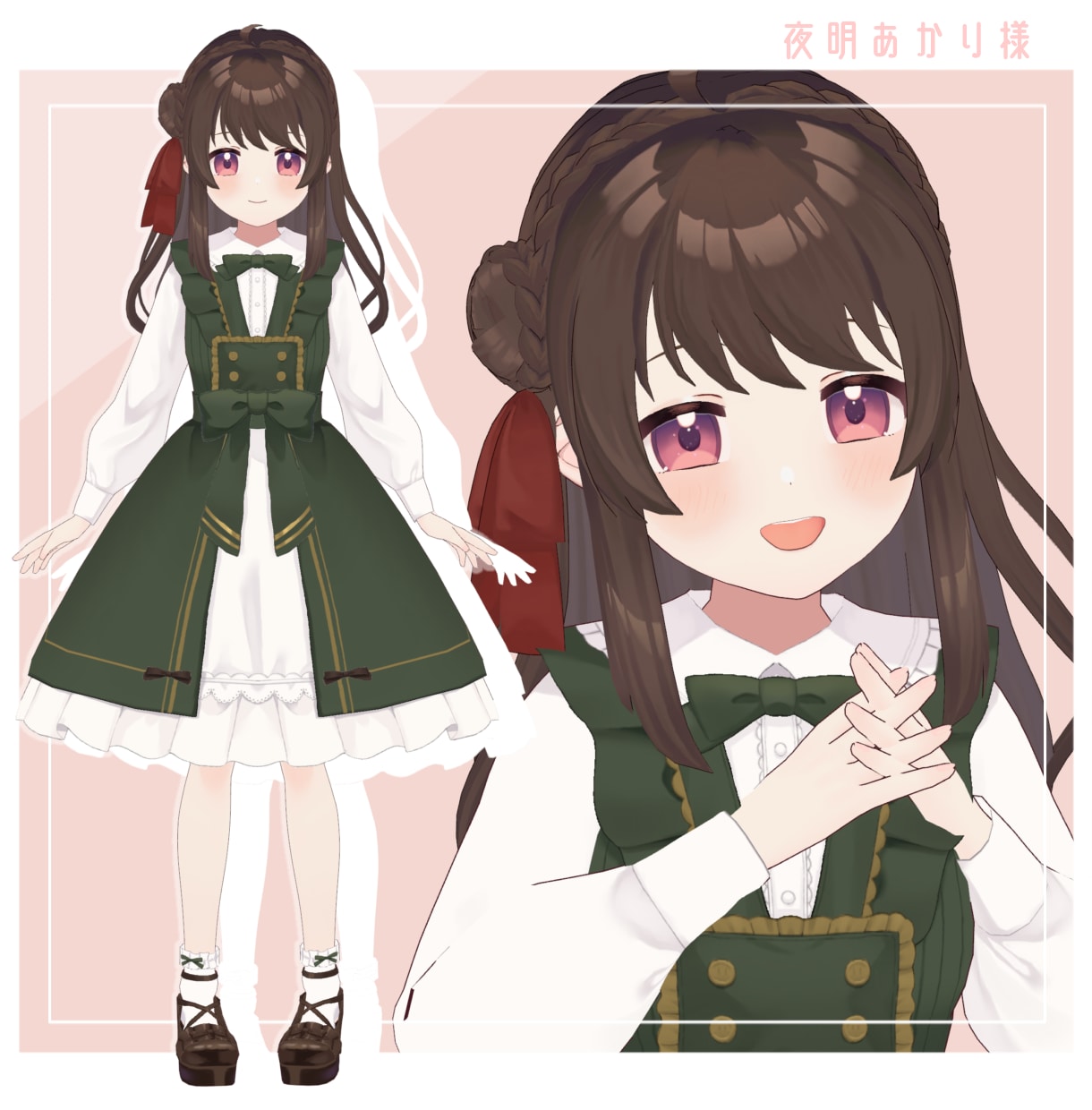 VRoidであなた専用の3Dモデルをお作りします vtuberやプライベート用に。かわいい女の子が得意です！ イメージ4