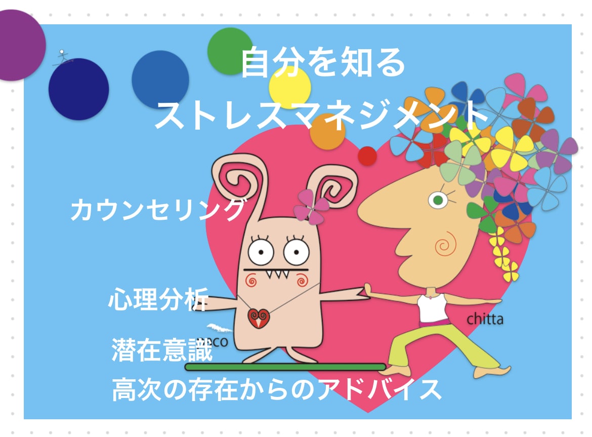 カウンセリング自分を知るストレスマネジメントします 前向きに自分や人生を変化変容していきい意欲のある人に！！ イメージ1
