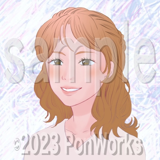 SNS用アイコン/背景イラストを提供します カスタマイズ可能なあなただけのSNSアイコン作成✩.*˚ イメージ5