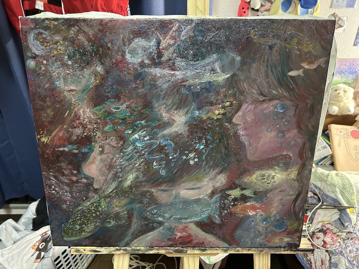 写実絵、幻想的な空想画、心象風景をお描きします あなただけの心象風景を世界でたった1枚に残します イメージ3