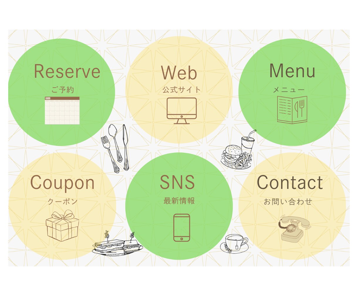 集客に繋がるLINEリッチメニューを制作します こだわりが伝わるLINEリッチメニューをデザインします イメージ5