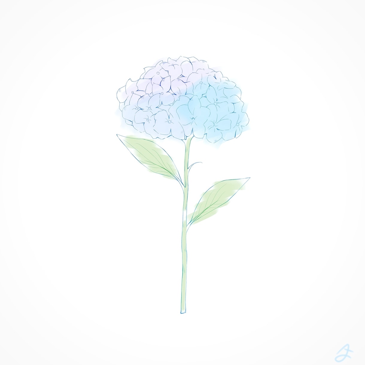 最短即日！シンプルなお花のイラスト描きます 〜最短即日〜シンプルだけどお洒落な雰囲気が出せる！〜 イメージ1
