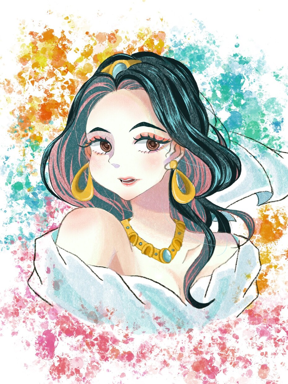 SNS等アイコンを作成します 推しの似顔絵やキャラクターなど◎ イメージ1