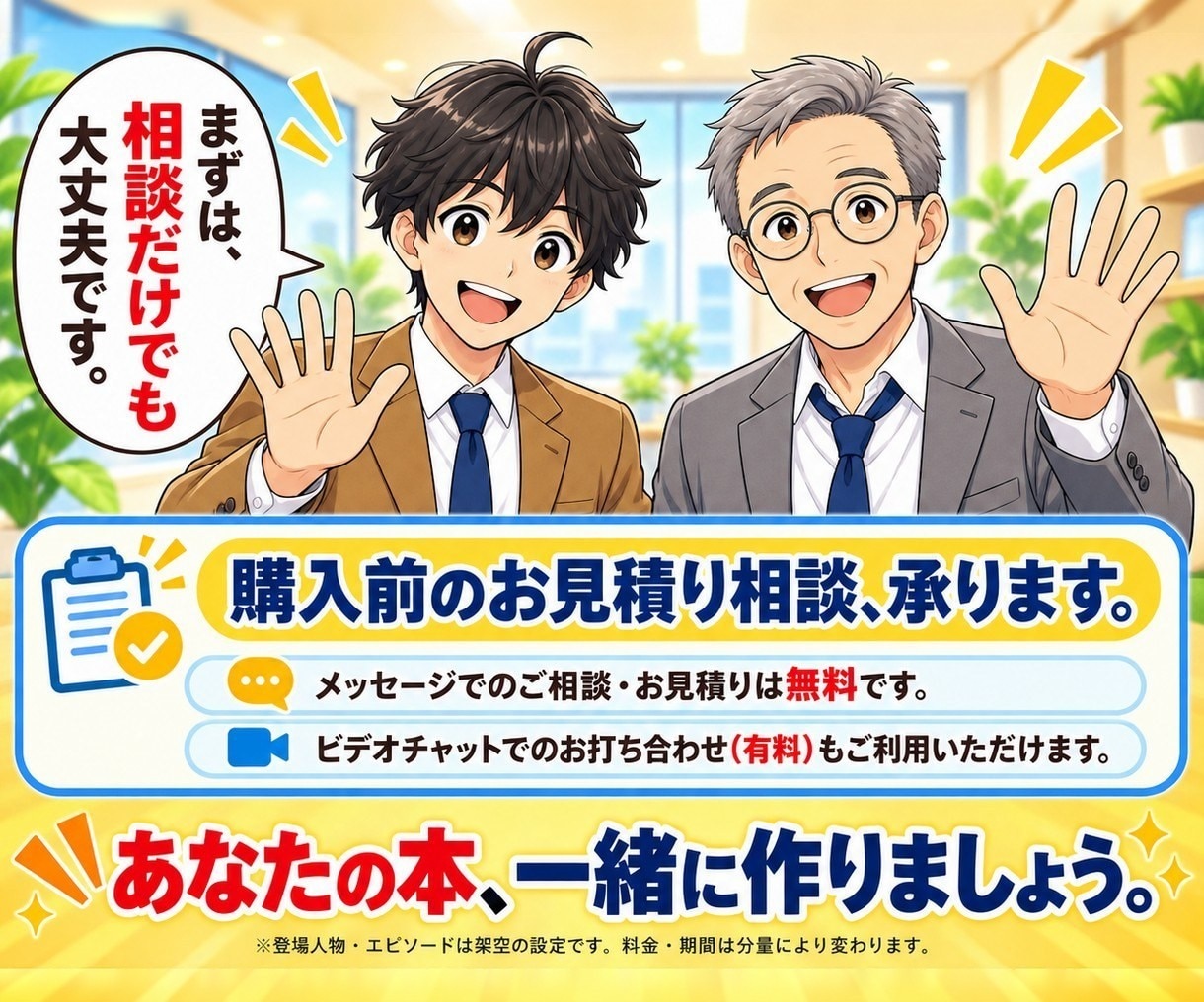 ライター２０名が執筆から“丸投げ”で本を出版します 原稿も表紙も不要！プロが制作して丸投げで完成！実績２５０冊超 イメージ10