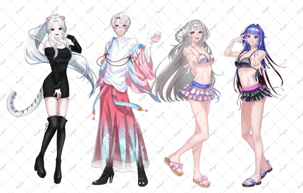イラストを作成します MVイラストやキャラクターデザインを必要としている人へ イメージ7