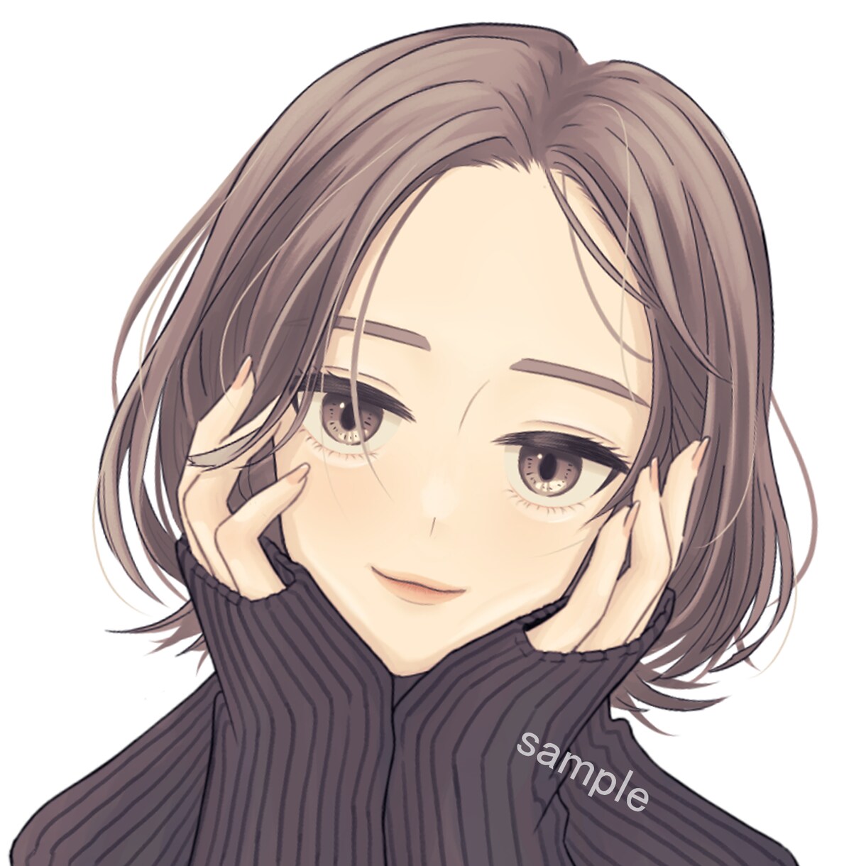 アイコンやサムネイルなどお描きします 少しリアルタッチなイラストを作成＊ イメージ5