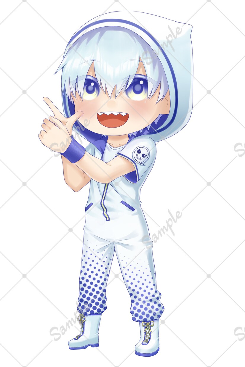 デフォルメキャラのアイコン、立ち絵お描きします もちもちほっぺの可愛いキャライラスト イメージ4