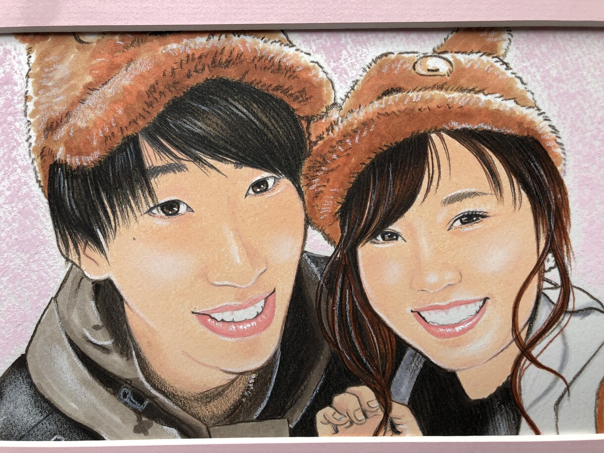 個人の絵や、結婚式でのウェルカムボード描きます 柔らかいパステル画はいかがですか？ イメージ2