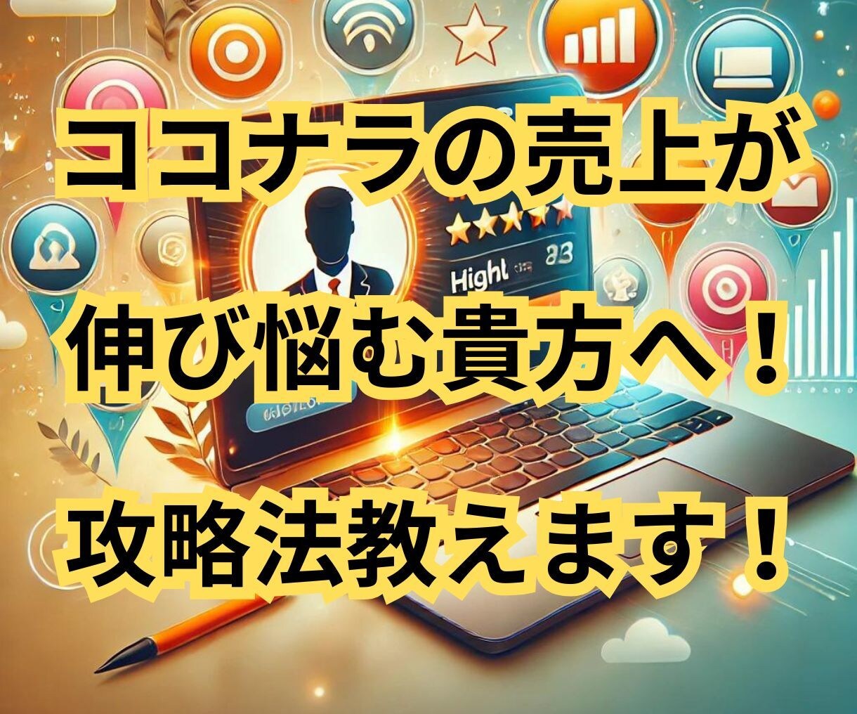 ココナラの売上が伸びる秘策を悩める貴方に教えます 累積売上640万円の私が、選ばれるための攻略法を大公開！！ イメージ1