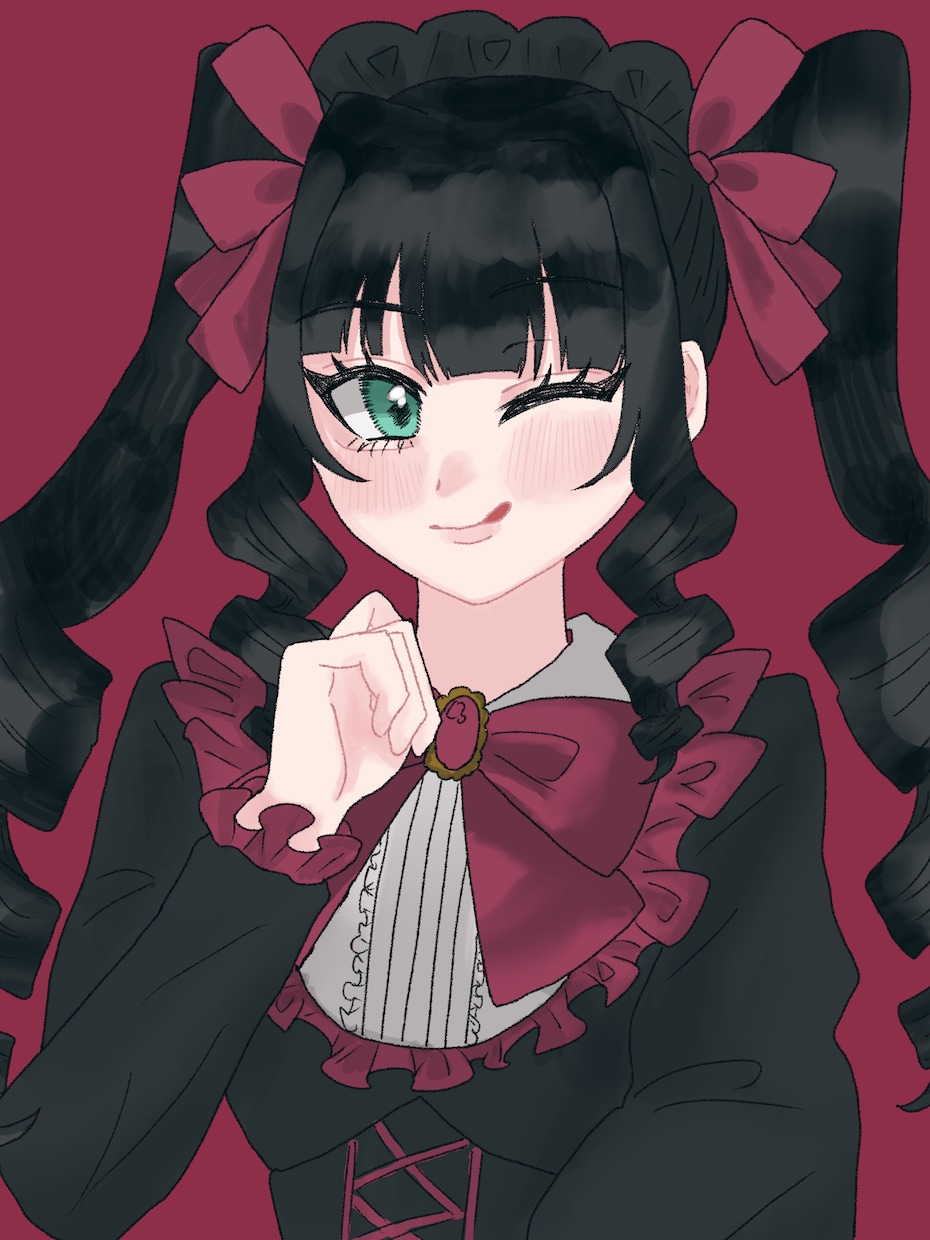かわいいイラストを作成します 可愛いキャラクターイラストを作成します！女の子が得意です。 イメージ1