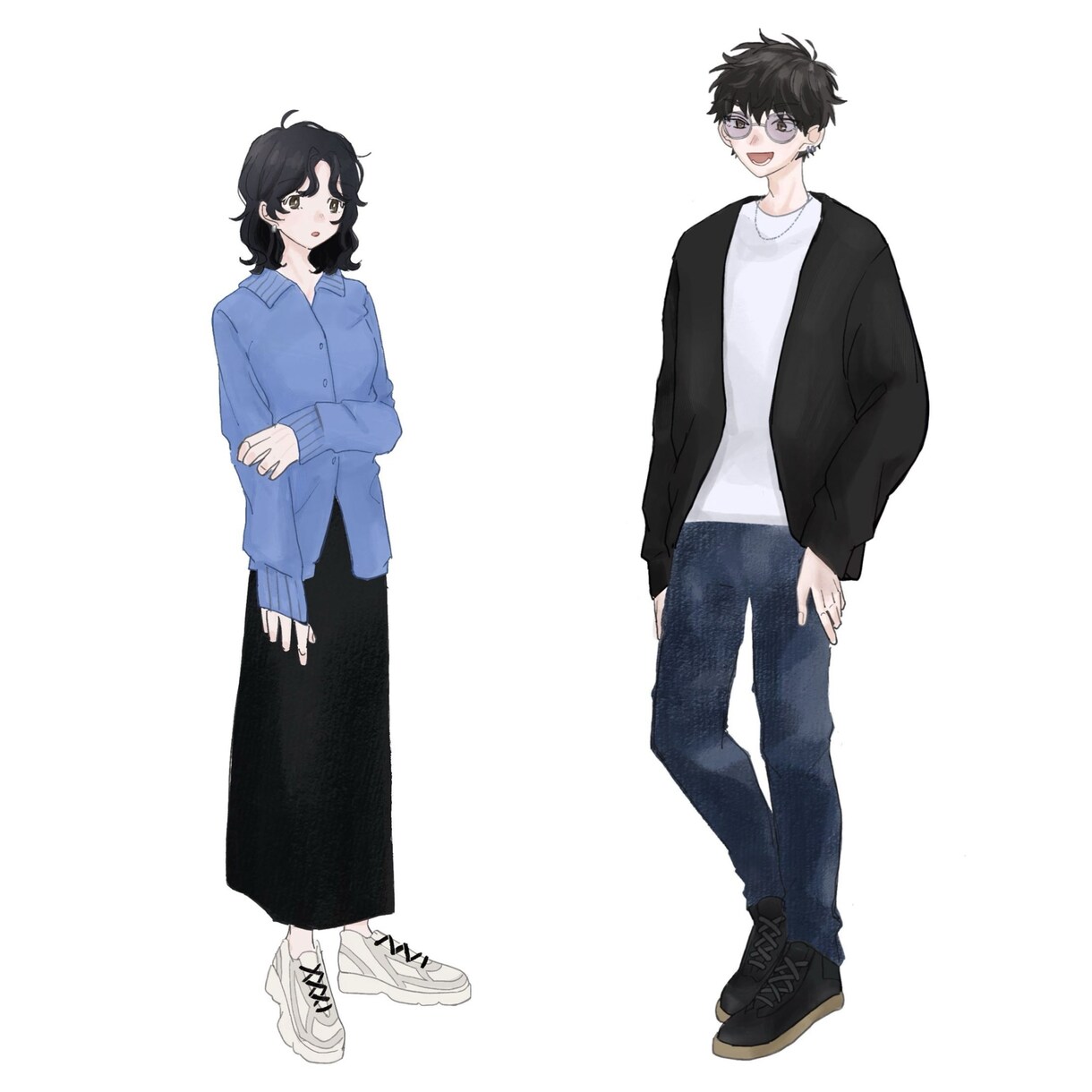 マダミス用のキャラクターアイコンの作成をいたします デフォルメや等身などはご相談可能です。 イメージ1