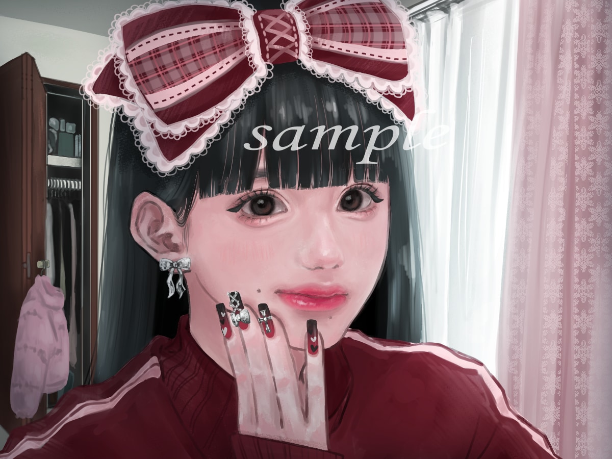 リアル寄りの可愛くて厚塗り感あるイラストを描きます SNS♥アイコン♥ヘッダー♥お気軽にご相談ください イメージ1