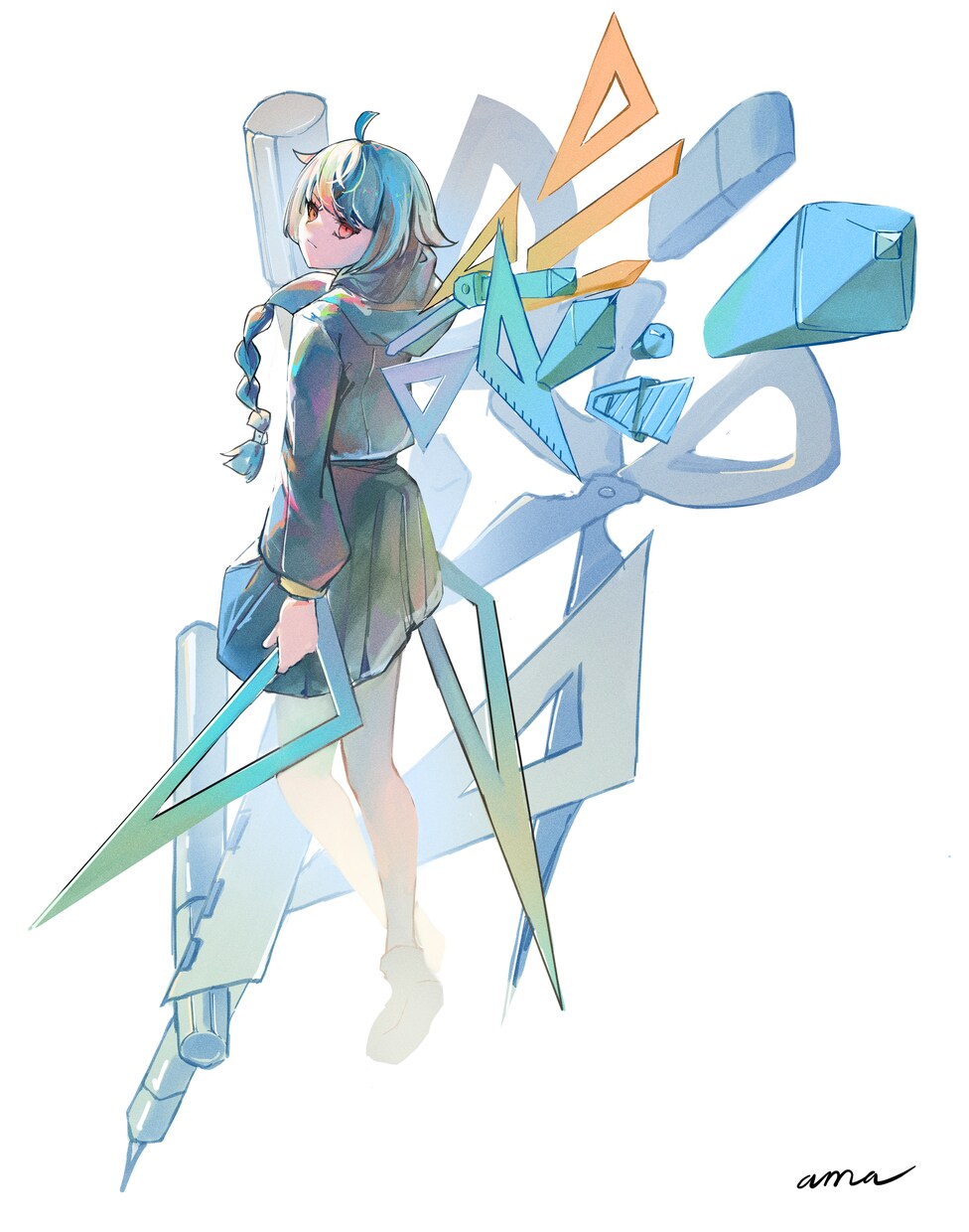 カラフルで可愛い女の子をお描きします TRPG、歌ってみた、配信ゲーム立ち絵などにぜひ！ イメージ4