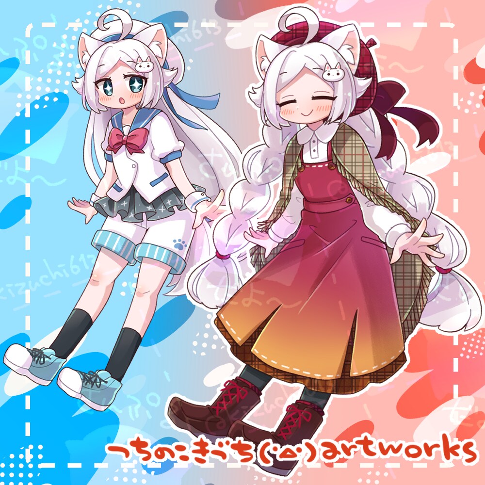 立ち絵イラストを制作します TRPGやVTuberのメインビジュアル、グッズに！ イメージ5
