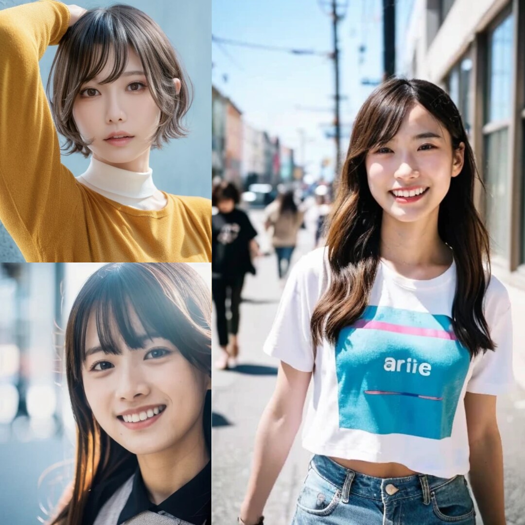 AI画像生成！リアルなAI美女などの作成を行います 広告やSNSで使用OK！ワンランク上のクオリティで提供！！ イメージ5