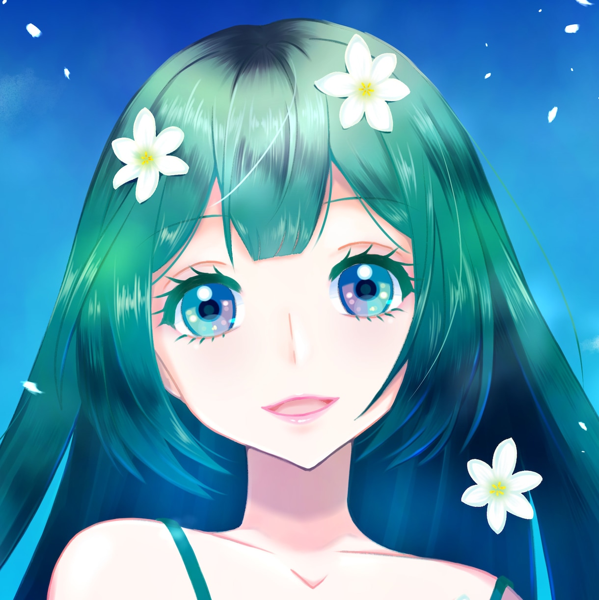 アイコン用イラストを描きます 顔～肩回りまで（アニメ塗り、厚塗り） イメージ8