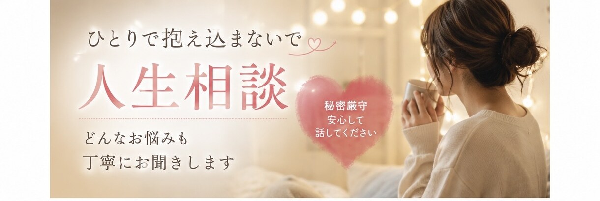 LINE感覚でメッセージのやり取りをします 恋愛や人生の悩み相談どうぞ。ひとりで耐えてる人お待ちしてます イメージ4