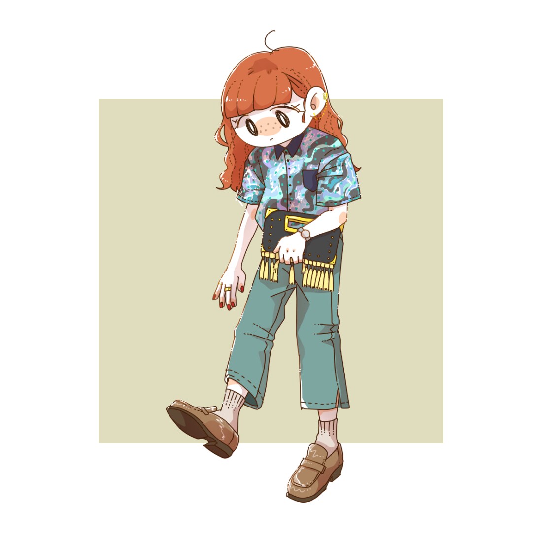 似顔絵OK！オシャレな全身イラスト作成します 似顔絵OK★服装指定★全身イラスト★SNSアイコン等に イメージ1