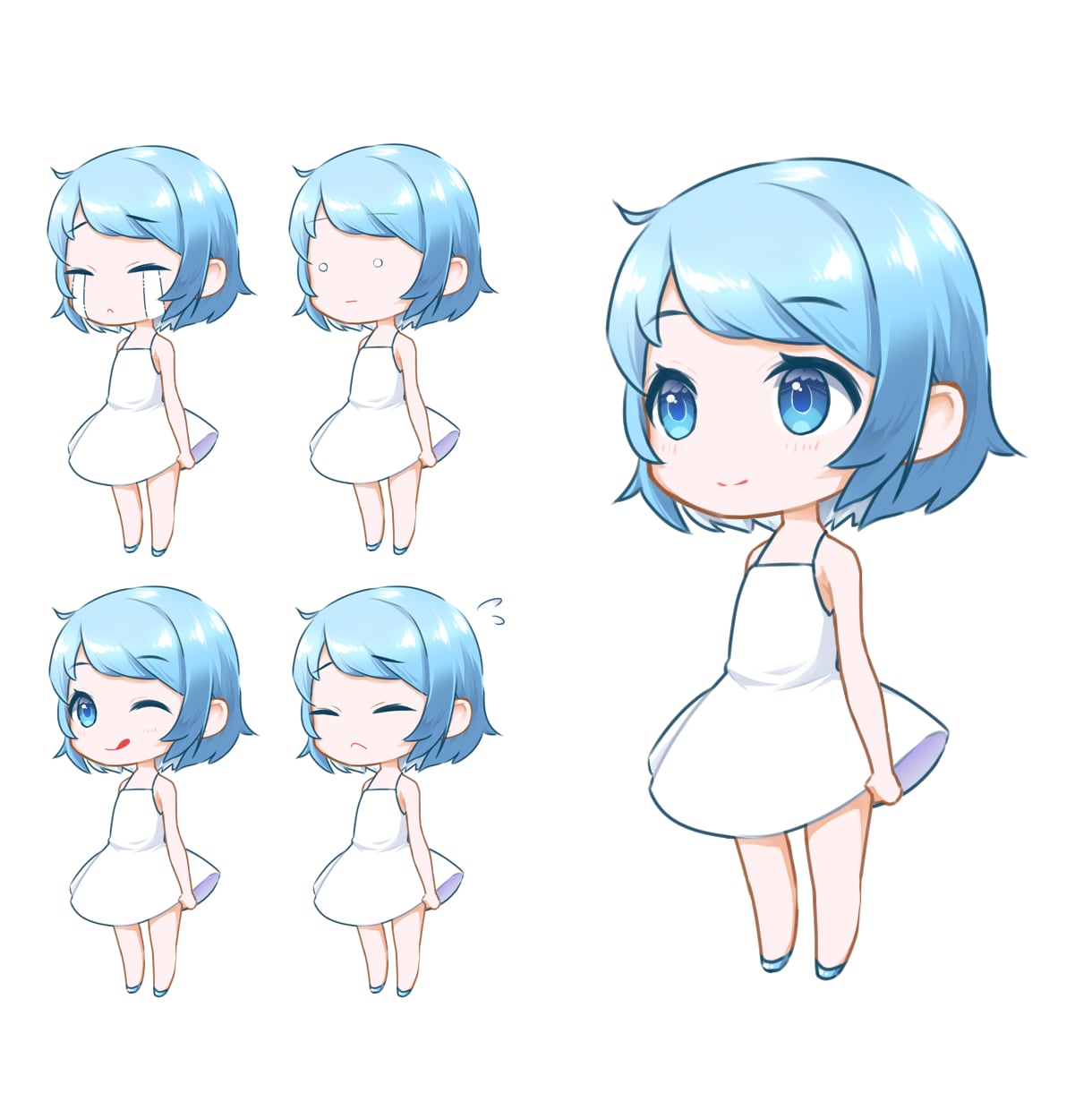 可愛いミニキャラお描きします 商用利用可！修正回数無制限！アイコン、配信、グッズ等に！ イメージ2