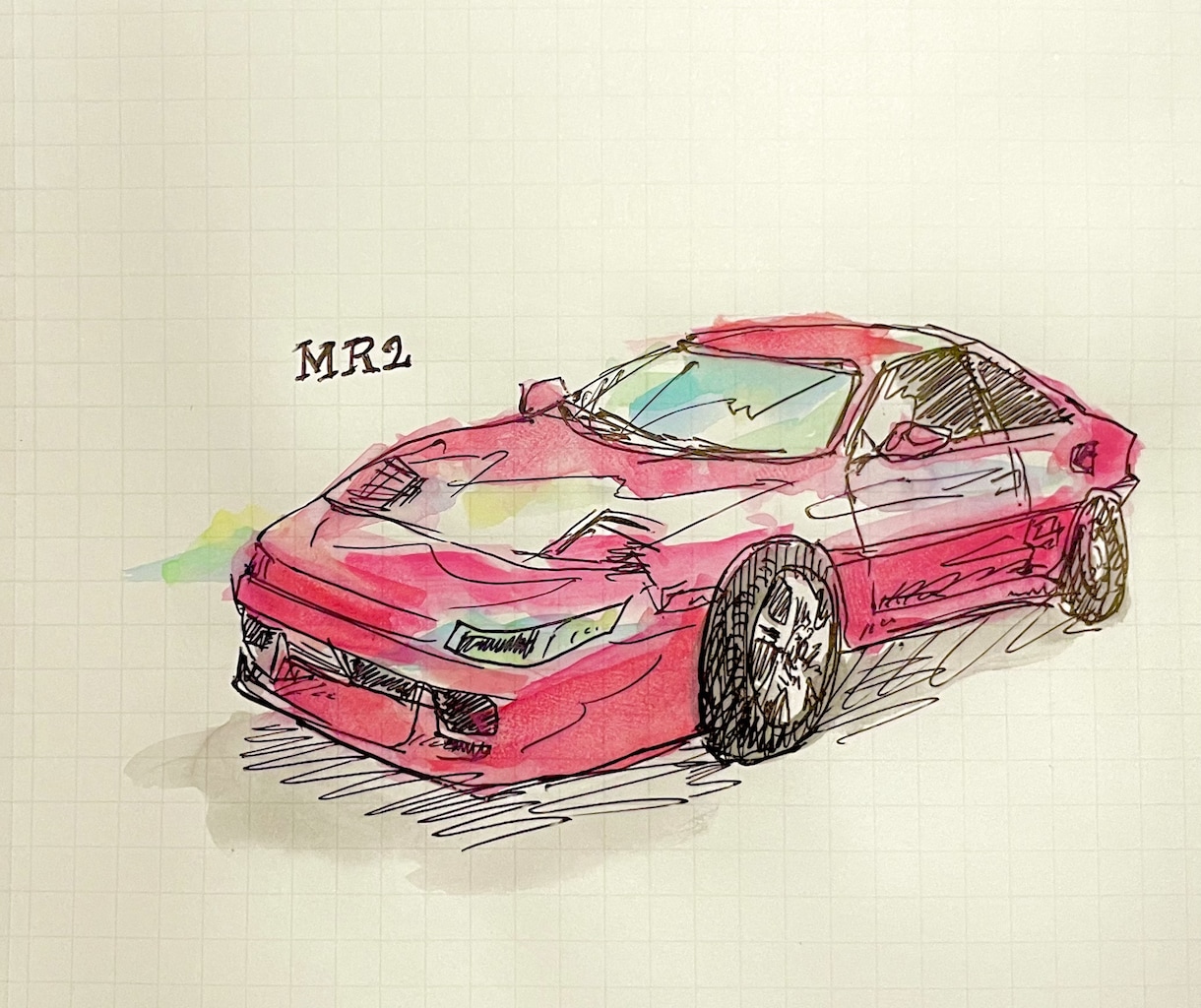 愛車の似顔絵描きます あなたの愛車の似顔絵描きます！アルバムやインテリアに！ イメージ3