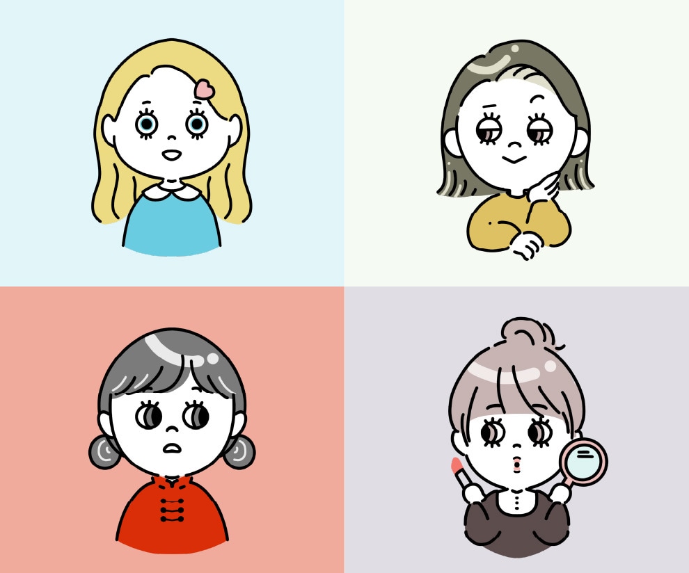 印象に残るシンプル可愛いアイコン作成します SNS・ブログに使えるミニキャラ！表情違いも制作します イメージ3