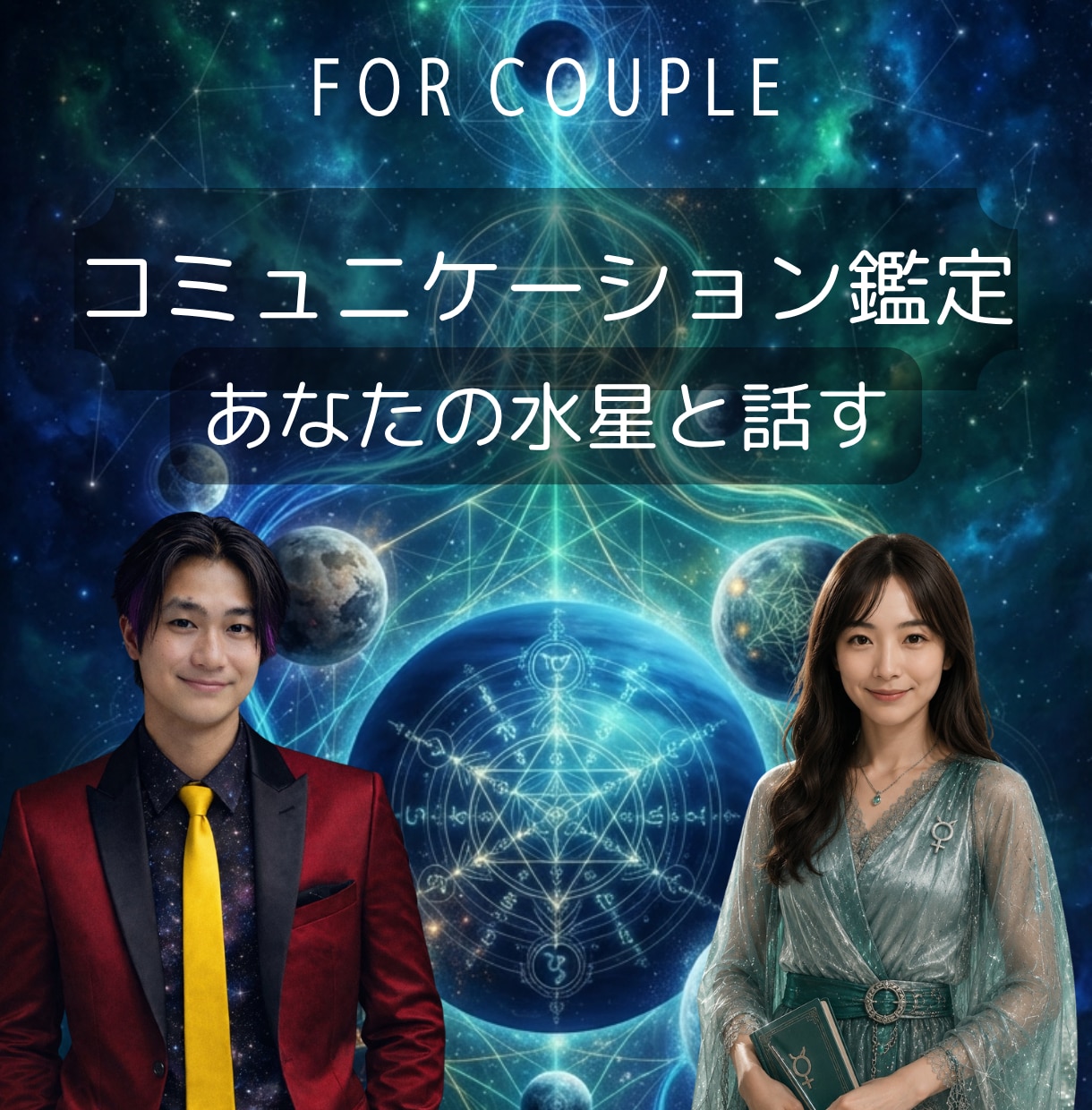 水星チャートリーディングします あなたの中にいる水星の声をキャッチ！ イメージ1