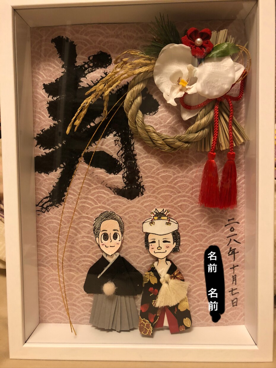 似顔絵、結婚式用のウェルカムボード作成します 皆さまの笑顔をお届けします☺️ イメージ3