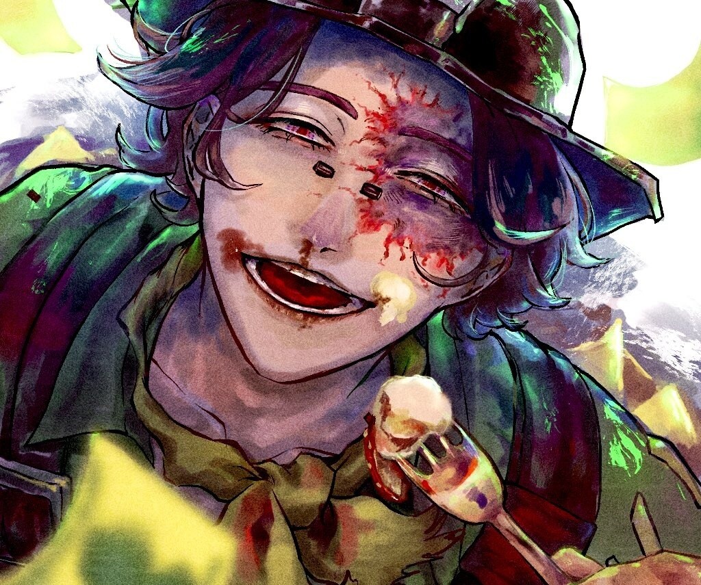 サムネイルや歌みたアイコンなど、様々な分野描きます 目を引くダークな雰囲気のイラスト描きます。 イメージ5